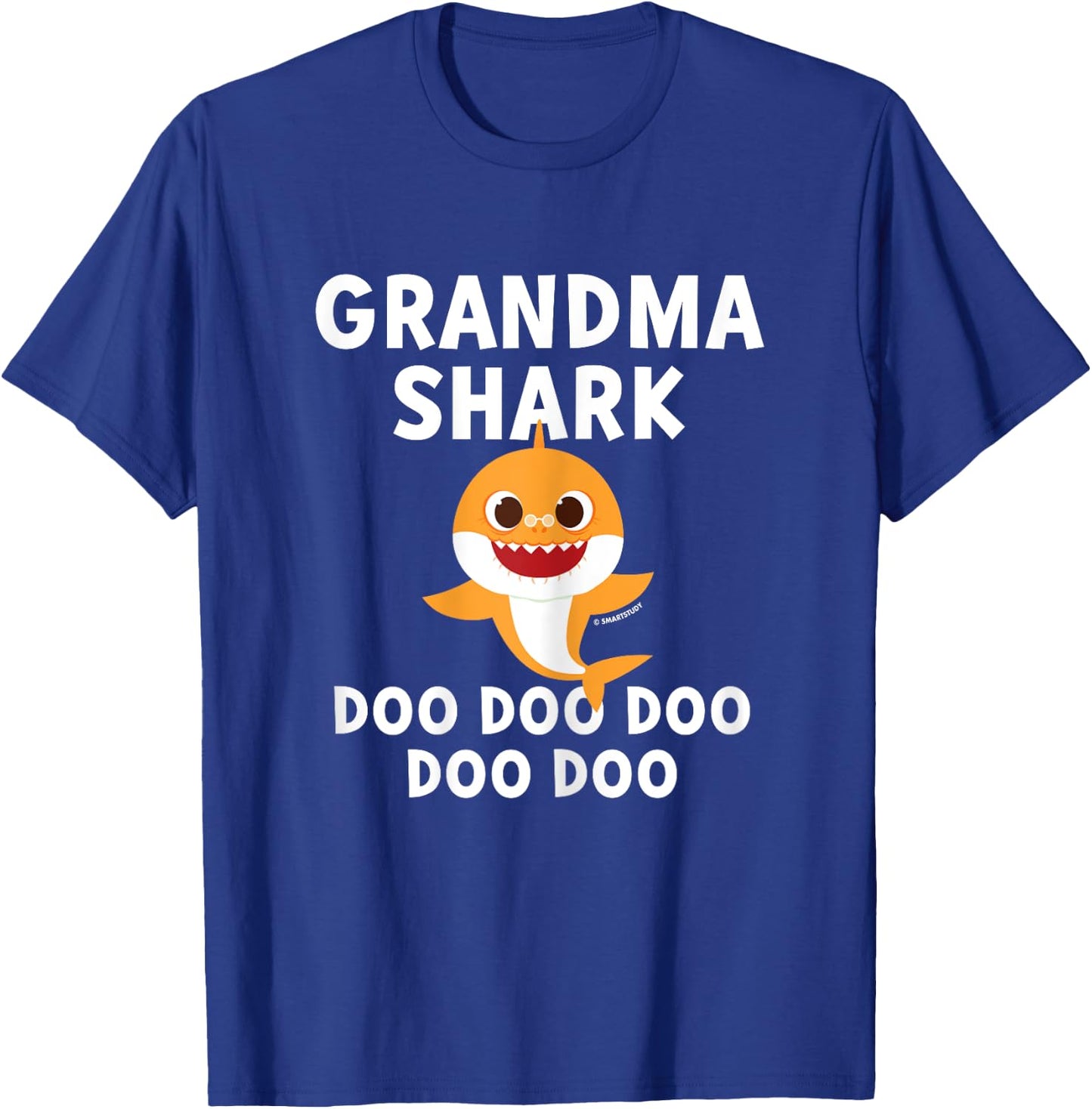 Pinkfong Grandma Shark Official T-Shirt - T-Shirt | Royal