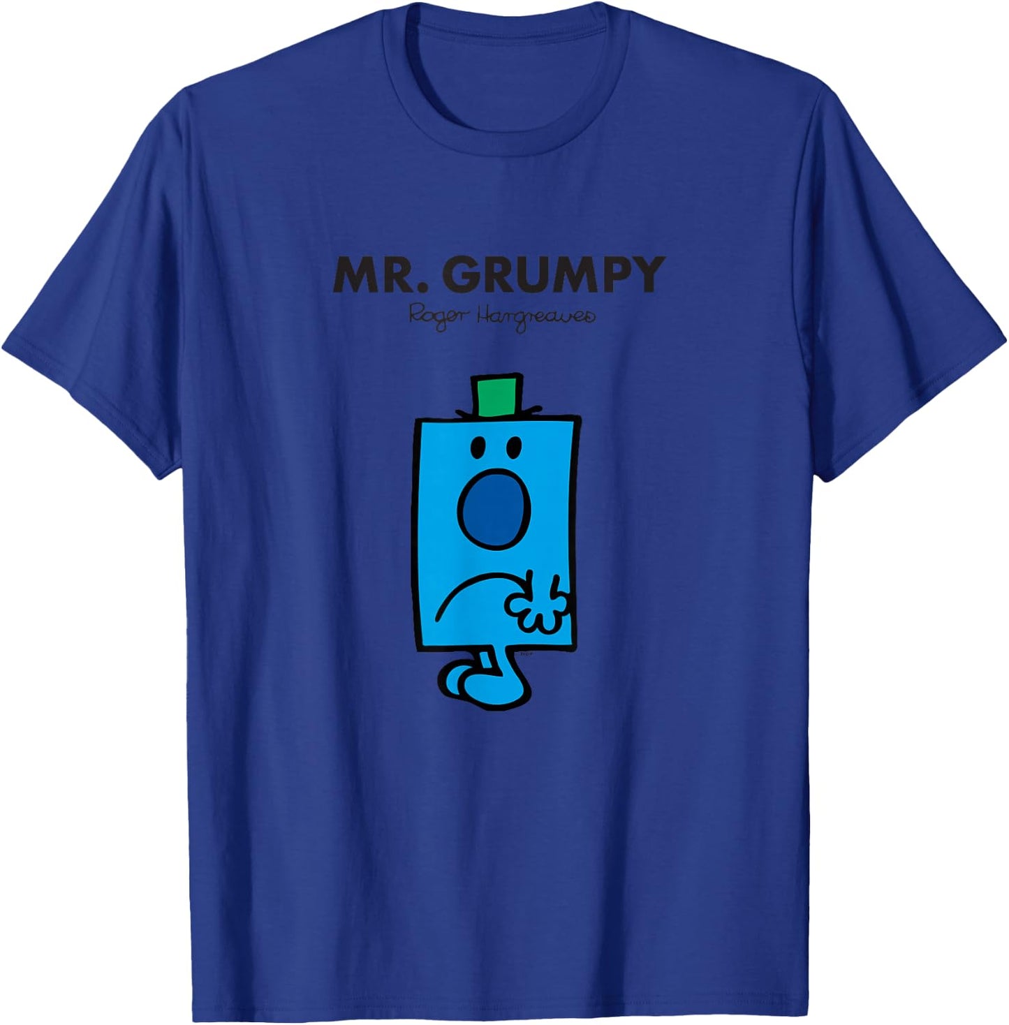Mr. Men Mr. Grumpy T-Shirt - T-Shirt | Royal