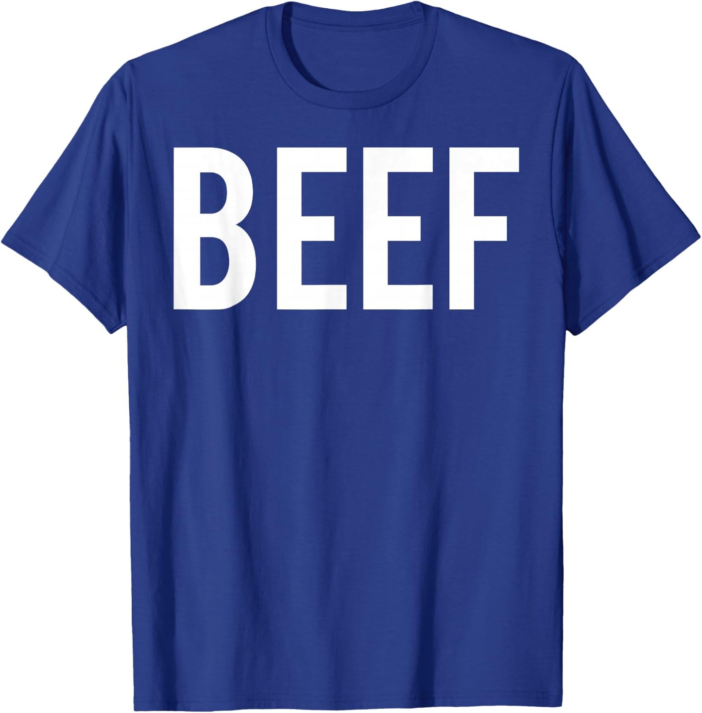 Beef T Shirt - Cool new tasty BBQ food funny cheap gift T-Shirt - T-Shirt | Royal