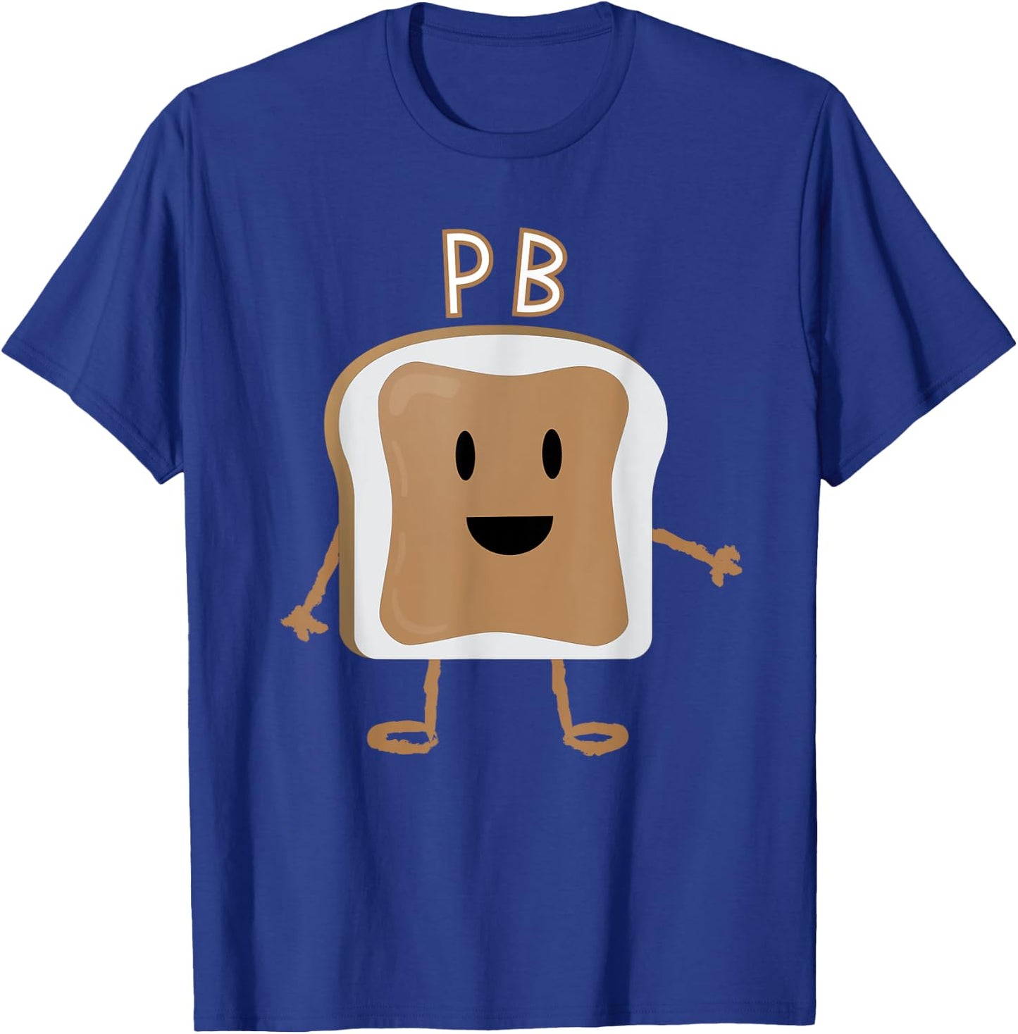 PB&J Halloween Matching Couples Costume T-Shirt - T-Shirt | Royal
