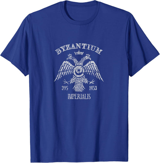 Byzantium Imperialis Double Headed Eagle T-Shirt - T-Shirt | Royal