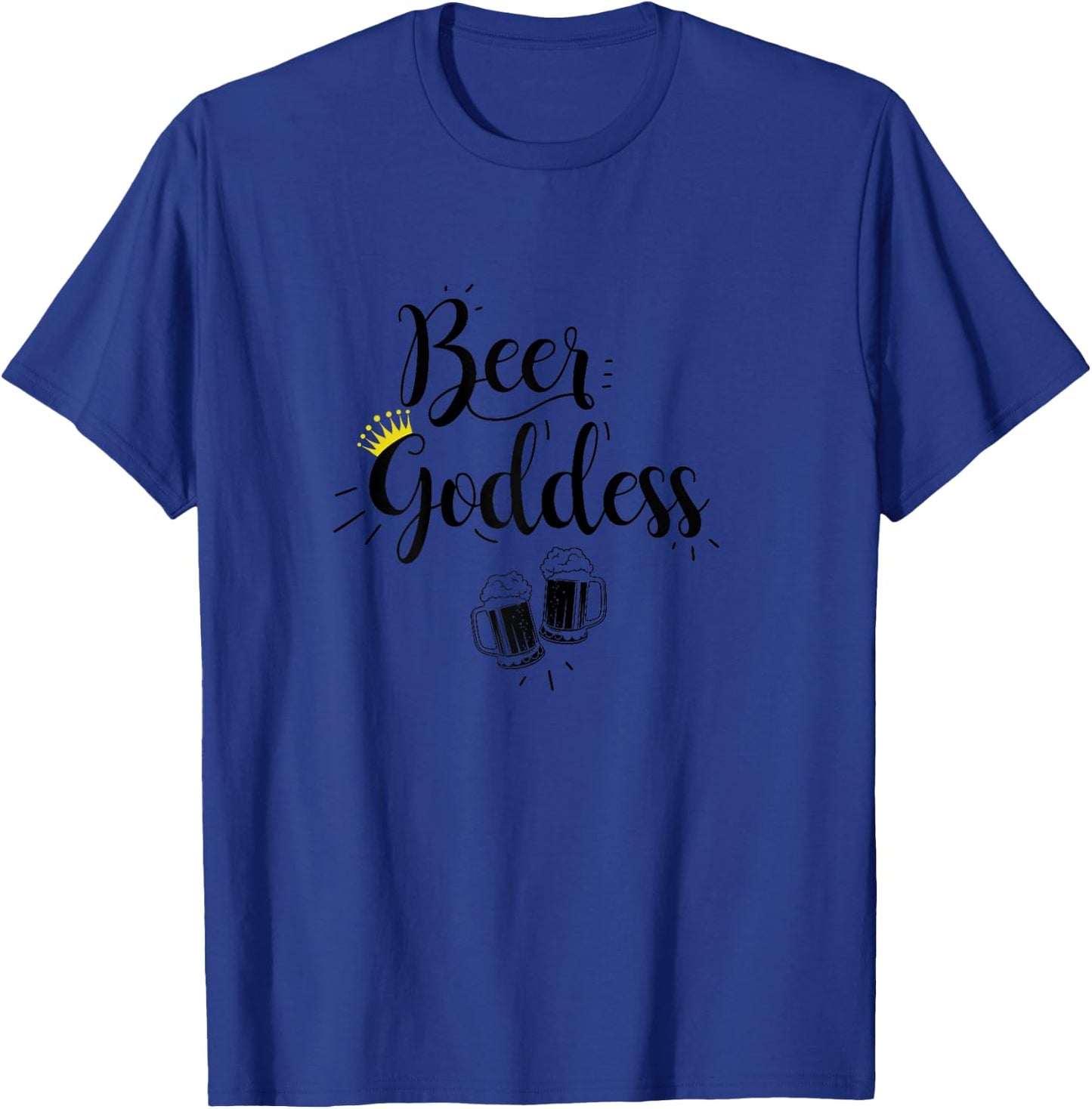 Beer Goddess T-Shirt - T-Shirt | Royal