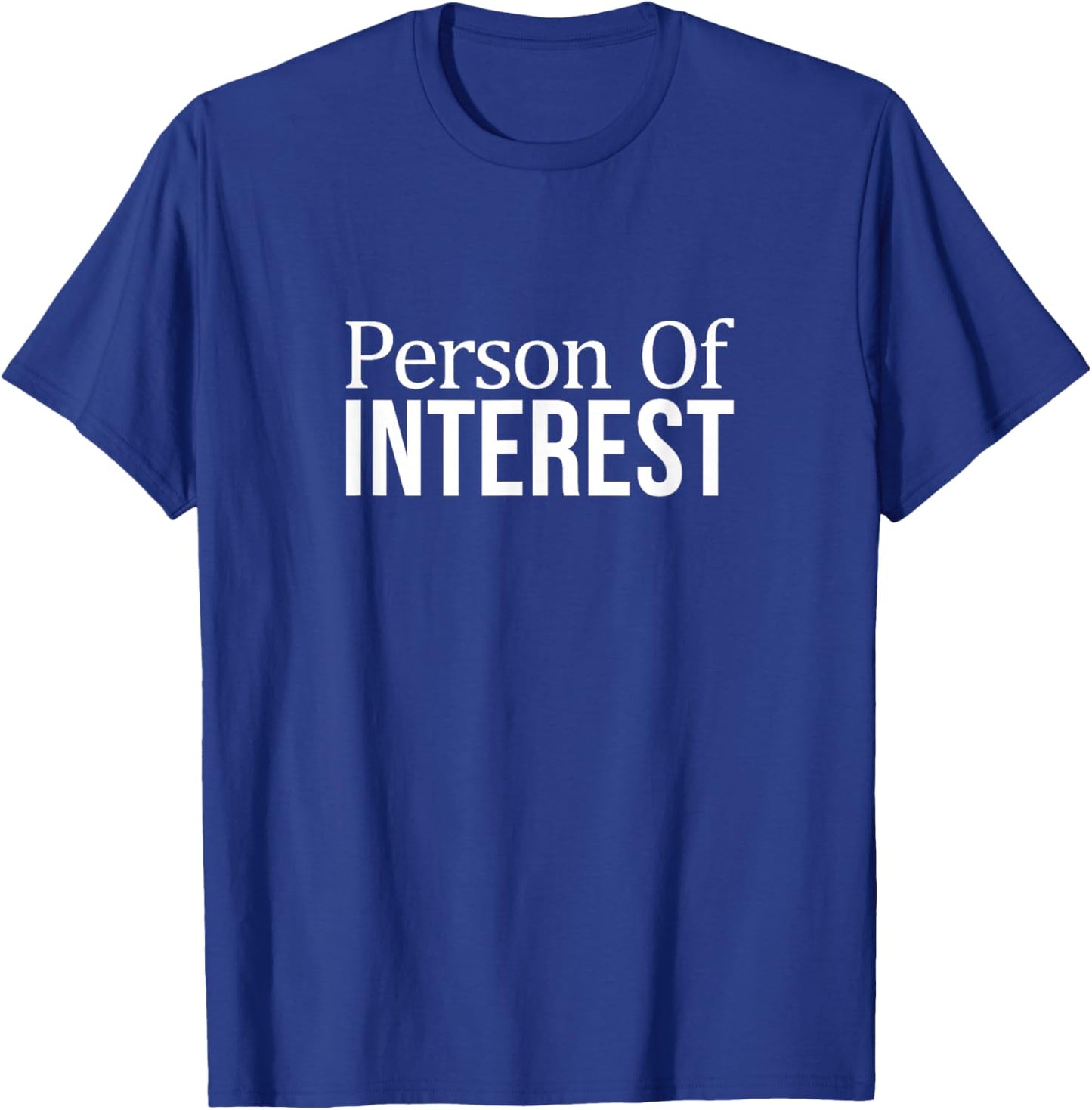 Person of Interest T-Shirt - T-Shirt | Royal