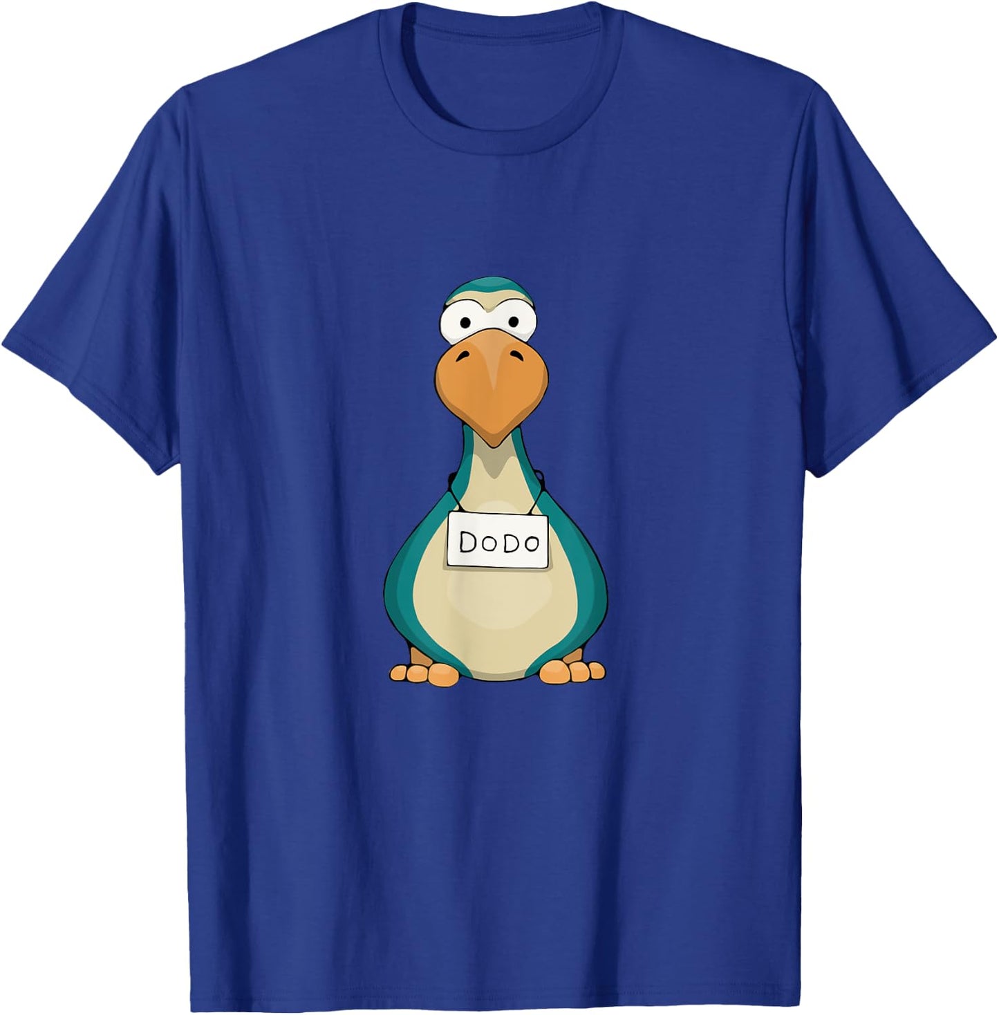 Remember This Bird Funky Cute Dodo Mug Shot T-Shirt - T-Shirt | Royal