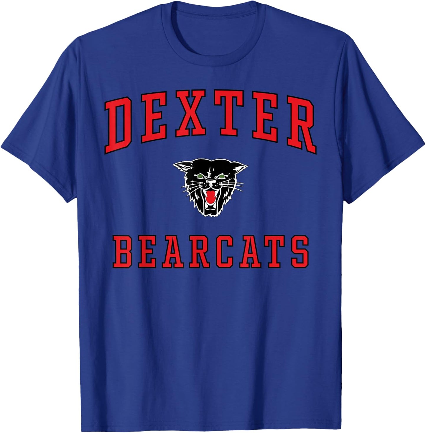 Dexter High School Bearcats T-Shirt - T-Shirt | Royal