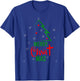 Merry Christ Mas Christmas Christian Jesus Religious Holiday T-Shirt - T-Shirt | Royal