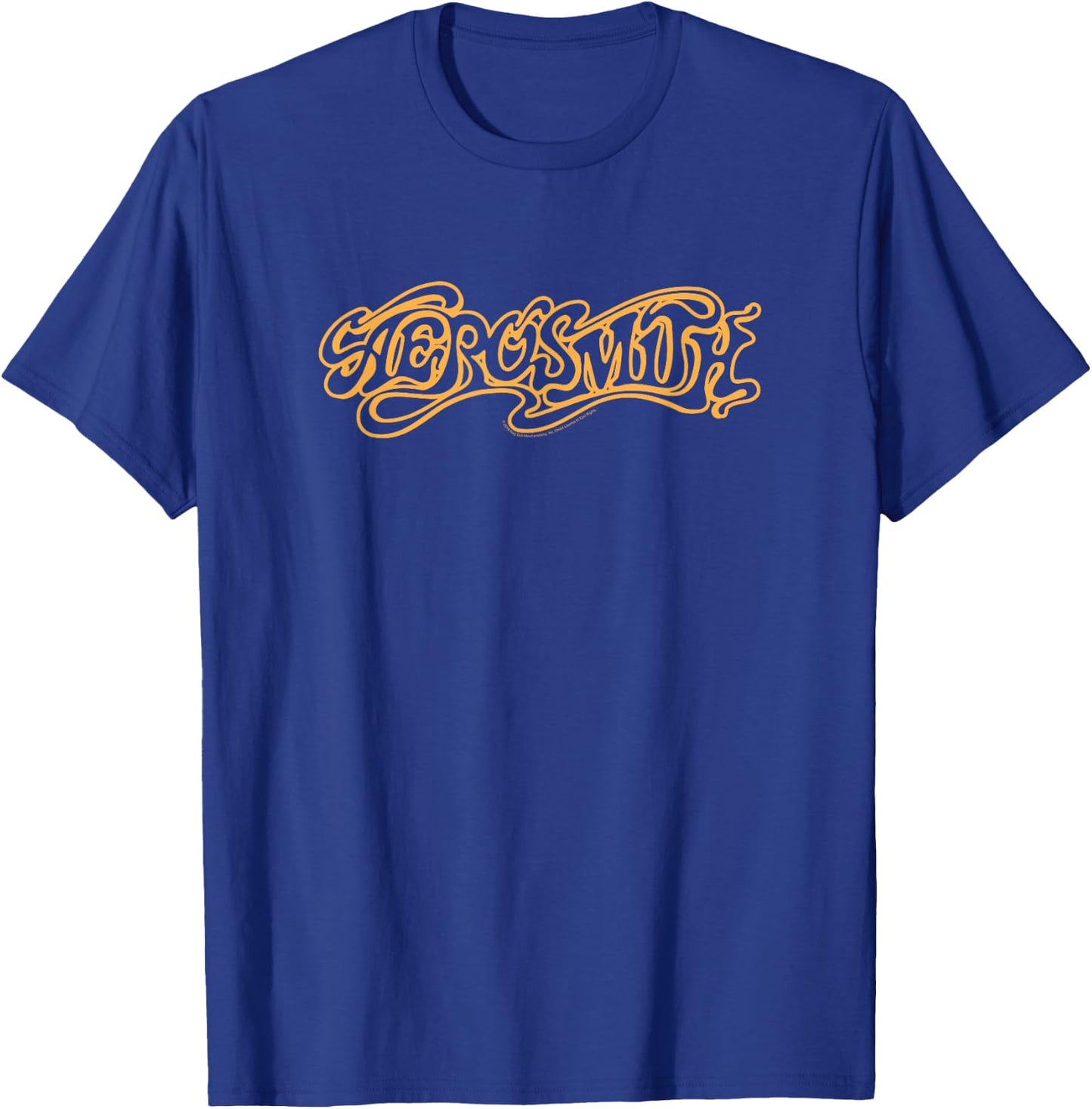 Aerosmith - Aero (Yellow Logo) T-Shirt - T-Shirt | Royal