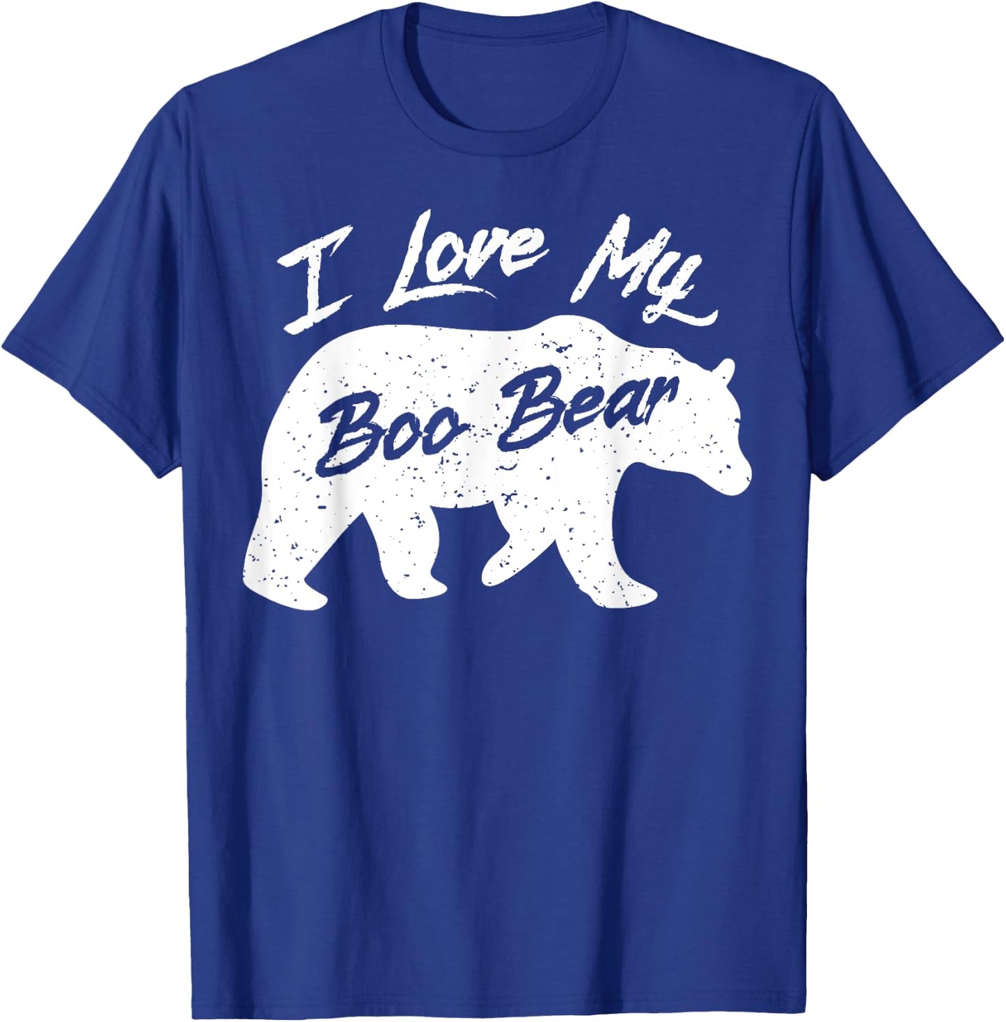 Boo Bear Shirt | Polar Bear Spirit Bear Halloween Apparel T-Shirt - T-Shirt | Royal