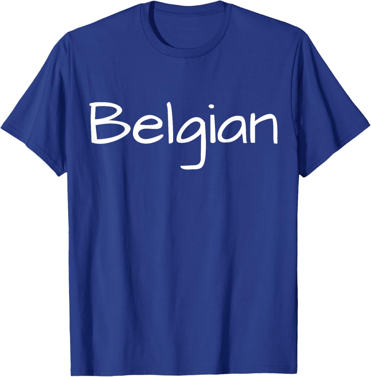 Belgian, Belgium Pride, Belgian Origin, Belgium T-Shirt - T-Shirt | Royal