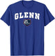 Glenn High School Grizzlies C2 T-Shirt - T-Shirt | Royal