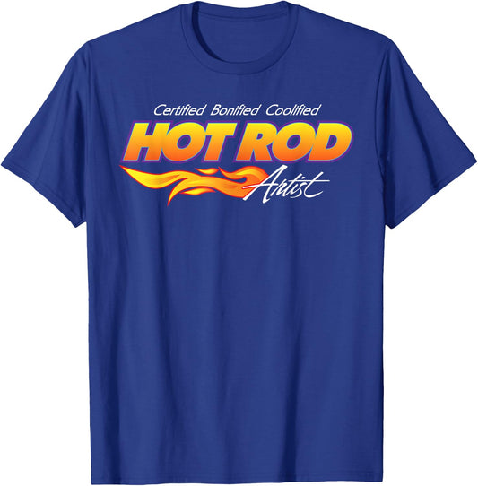 Hot Rod Artist Cartoonist T-Shirt - T-Shirt | Royal