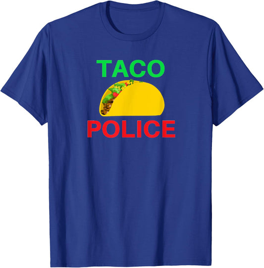 Taco Police T-Shirt - T-Shirt | Royal