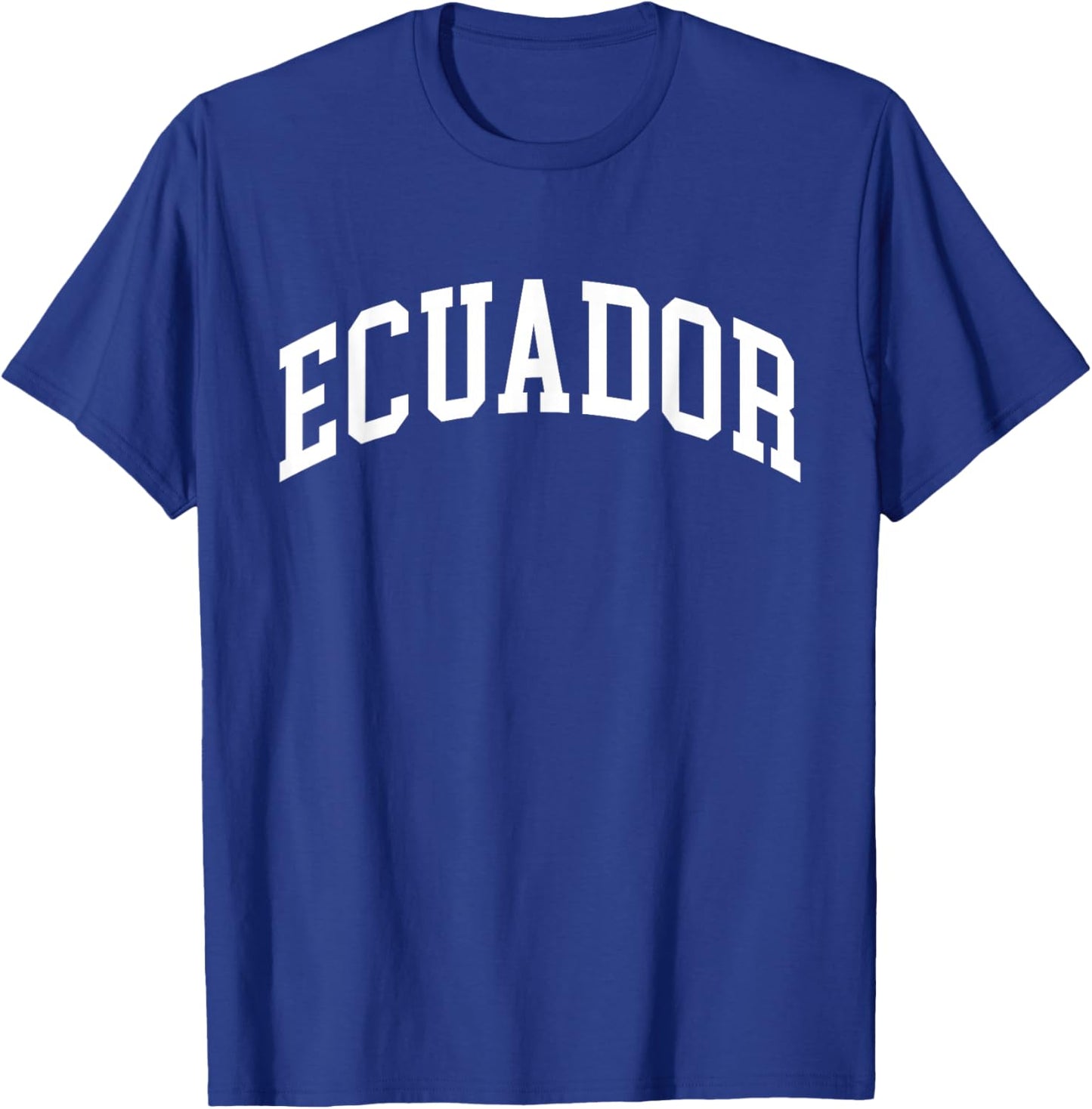 Ecuador Ecuadorian Retro Vintage Classic Graphic T-Shirt - T-Shirt | Royal