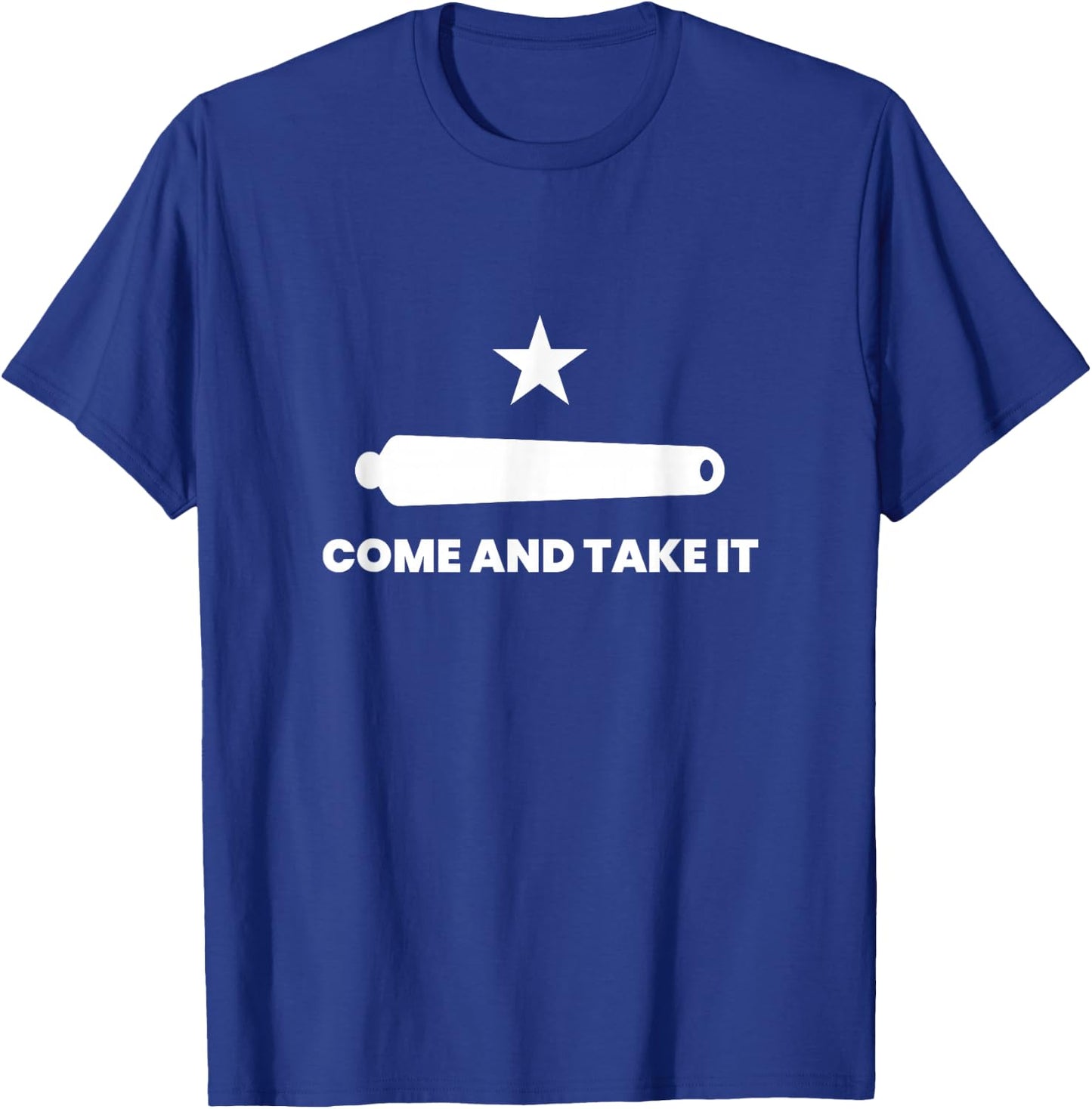Gonzales Flag Come and Take It T-Shirt - T-Shirt | Royal