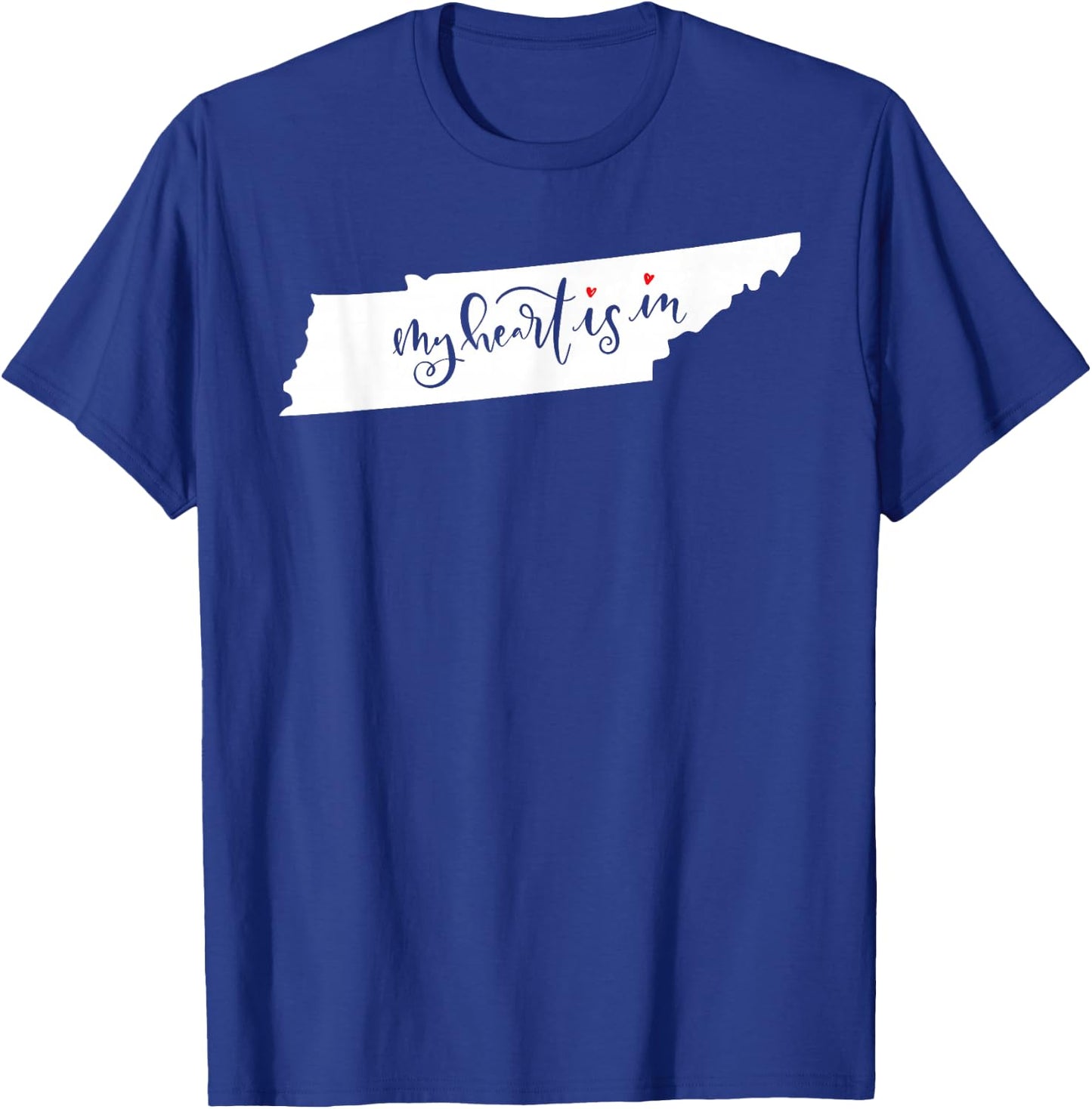 My Heart is in Tennessee T-Shirt - T-Shirt | Royal