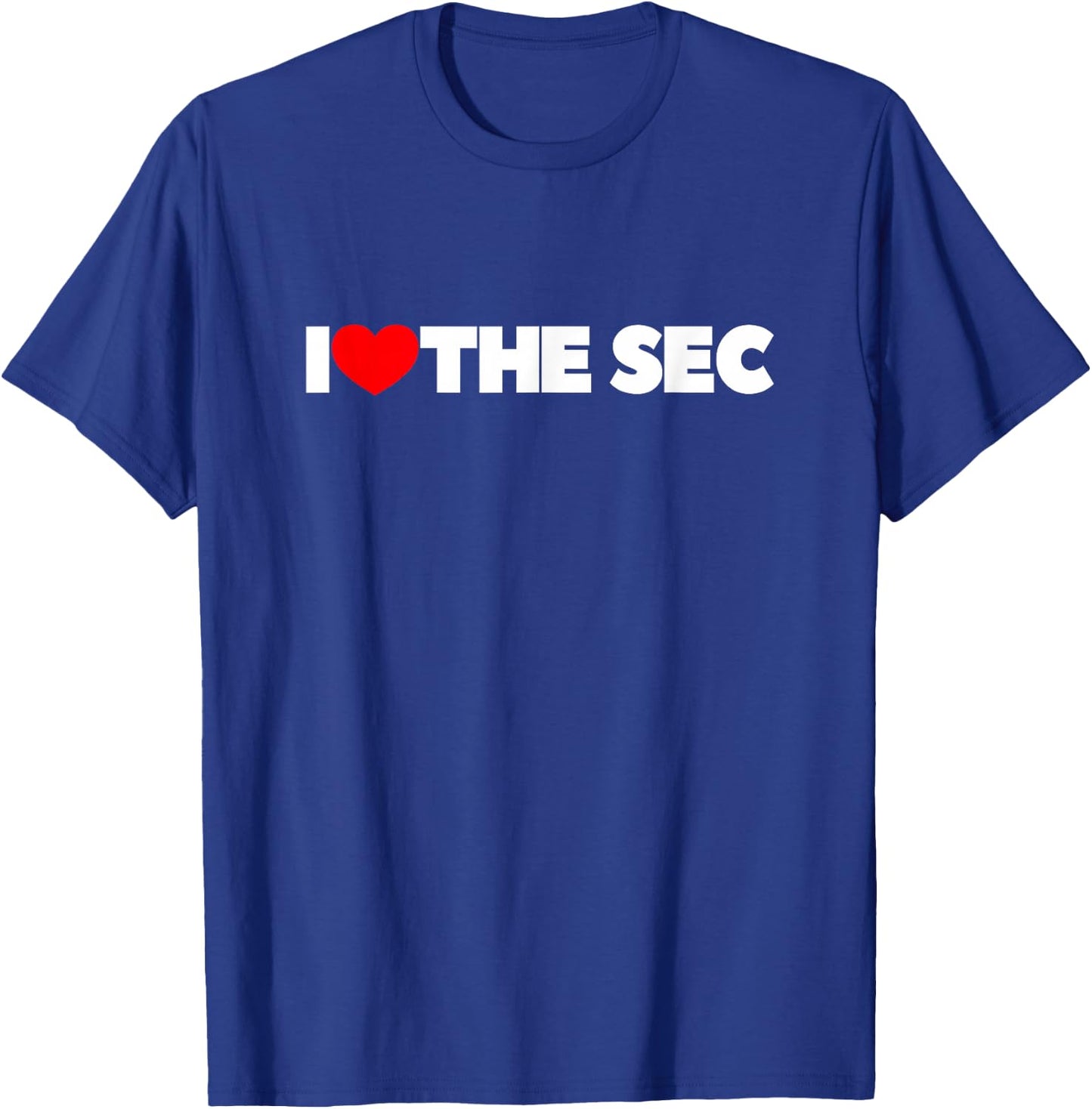 I Love The SEC T-Shirt - T-Shirt | Royal
