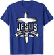 Jesus Christ Changed My Life Ask Me How Christian Religious T-Shirt - T-Shirt | Royal