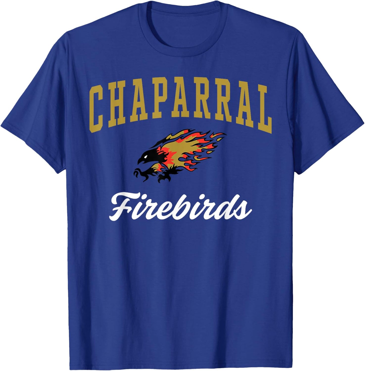 Chaparral High School Firebirds C3 T-Shirt - T-Shirt | Royal