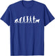 Borzoi evolution T-Shirt - T-Shirt | Royal