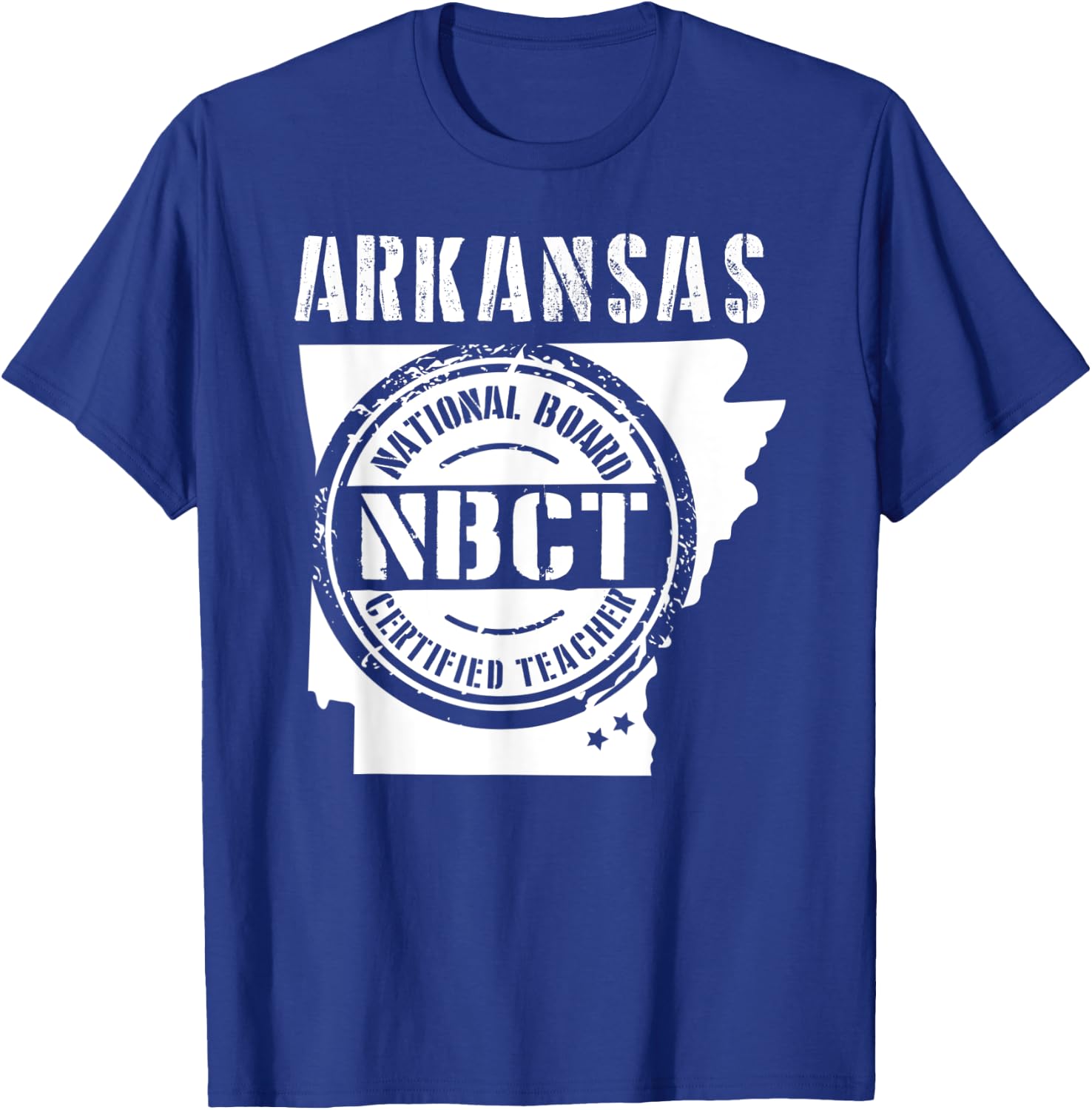 Arkansas National Board Certified Teacher Women T-Shirt - T-Shirt | Royal