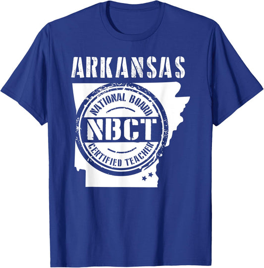 Arkansas National Board Certified Teacher Women T-Shirt - T-Shirt | Royal
