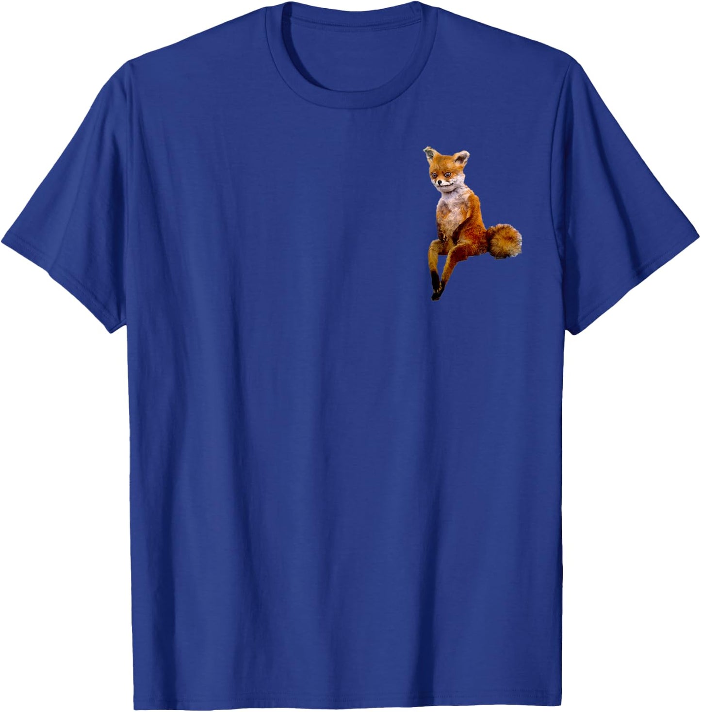 Funny Stoned Fox Internet Meme T-Shirt - T-Shirt | Royal