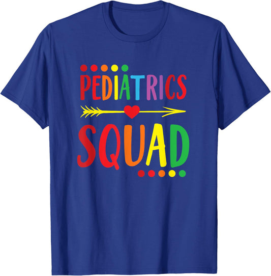 Pediatrics Squad Peds Registered Nurse RN BSN T-Shirt - T-Shirt | Royal