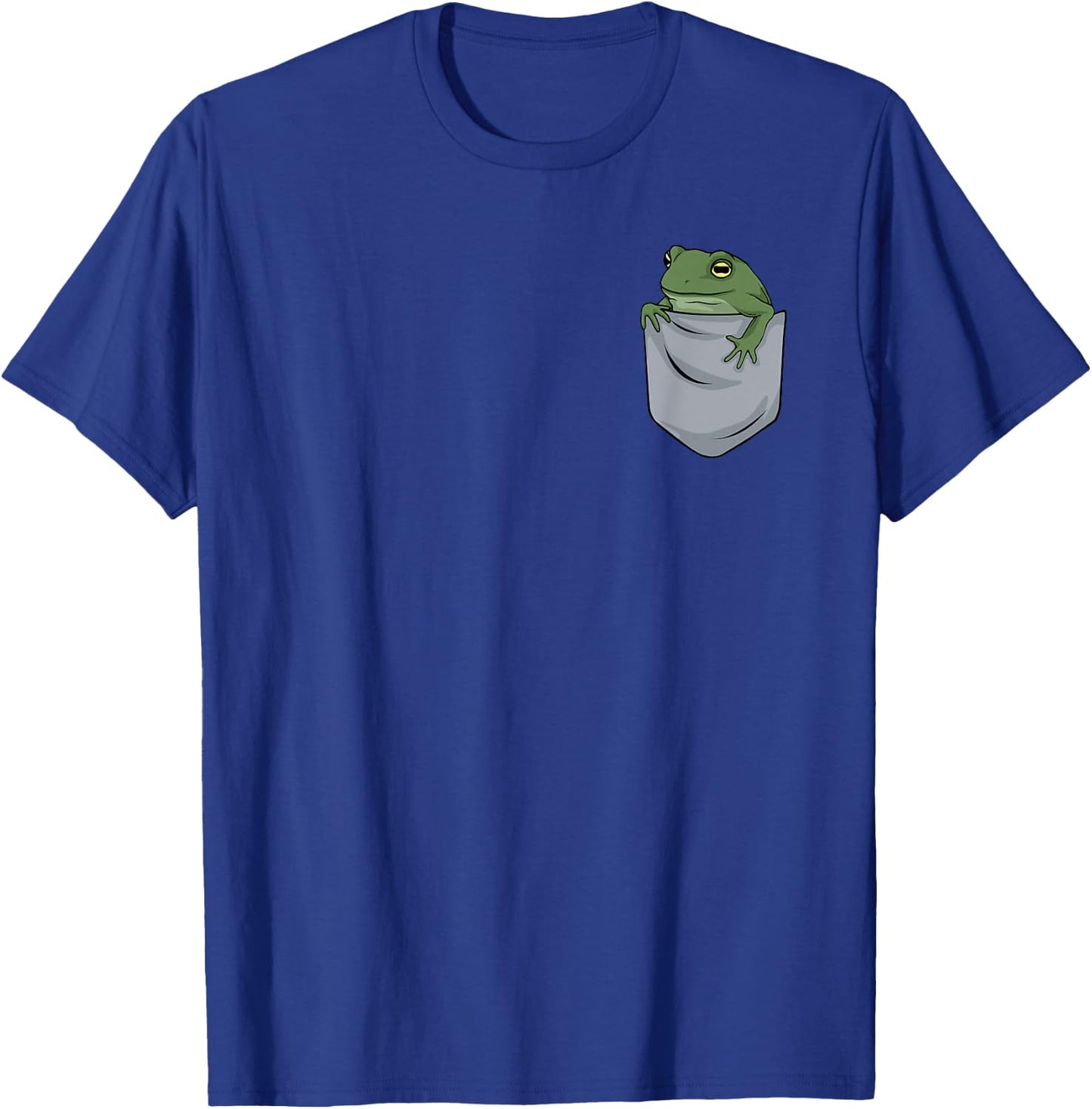 Frog in chest pocket T-Shirt - T-Shirt | Royal