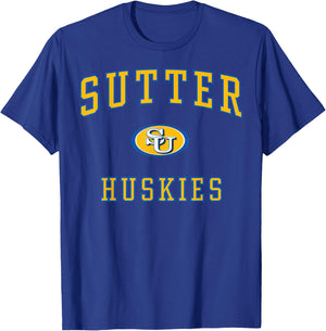 Sutter Union High School Huskies C1 T-Shirt - T-Shirt | Royal