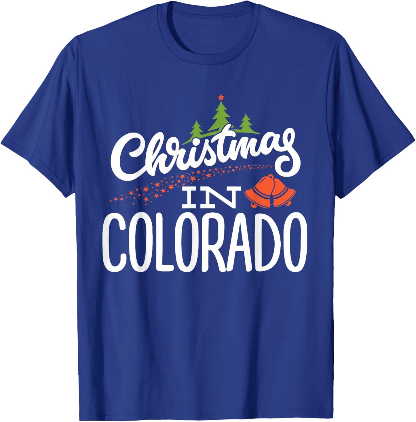 Christmas In Colorado Matching Family Proud State T-Shirt - T-Shirt | Royal