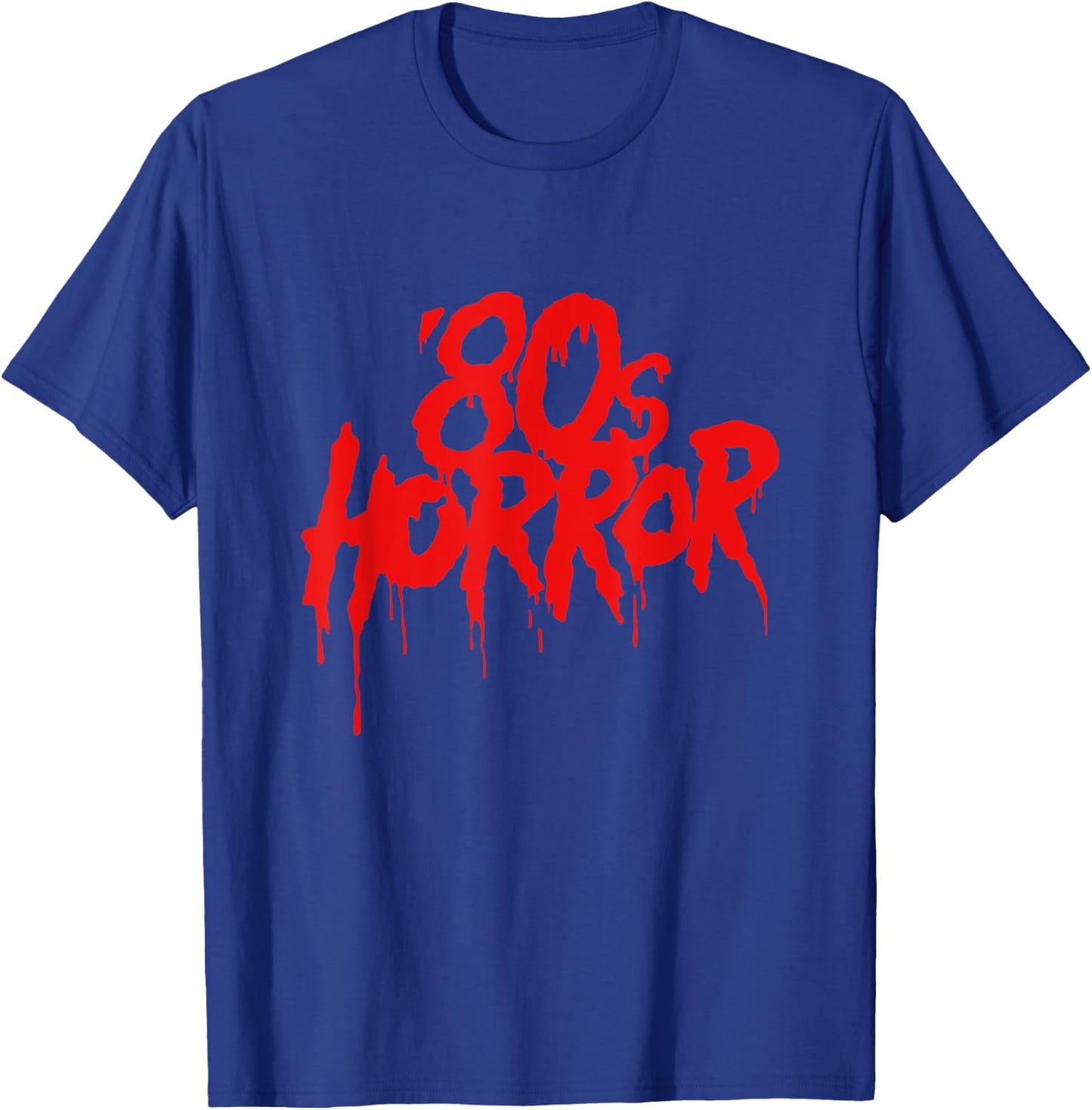 Halloween 80's Horror Movies T-Shirt - T-Shirt | Royal