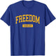 Freedom High School HS South Riding VA Varsity Sports T-Shirt - T-Shirt | Royal