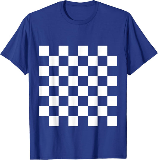 Chessboard Funny Cute DIY Halloween Costume Men Women T-Shirt - T-Shirt | Royal