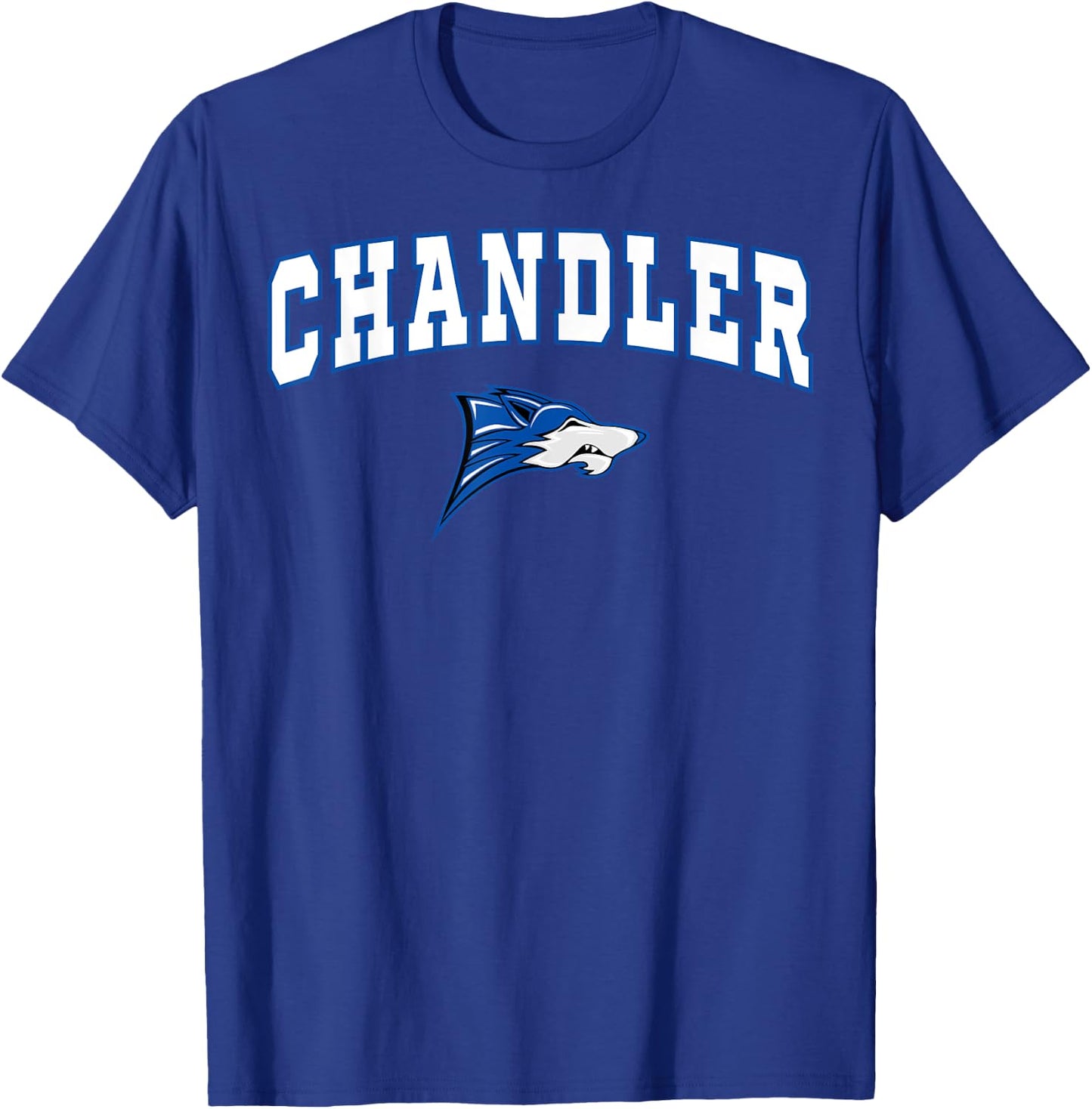 Chandler High School Wolves C2 T-Shirt - T-Shirt | Royal