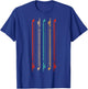 Retro Violin String Bow Shirt Violin Player Violinist Gift T-Shirt - T-Shirt | Royal