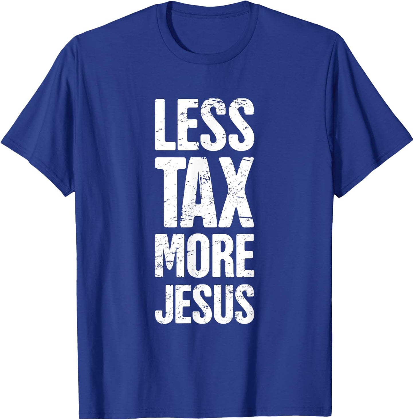Christian Libertarian - Tax / Jesus T-Shirt - T-Shirt | Royal