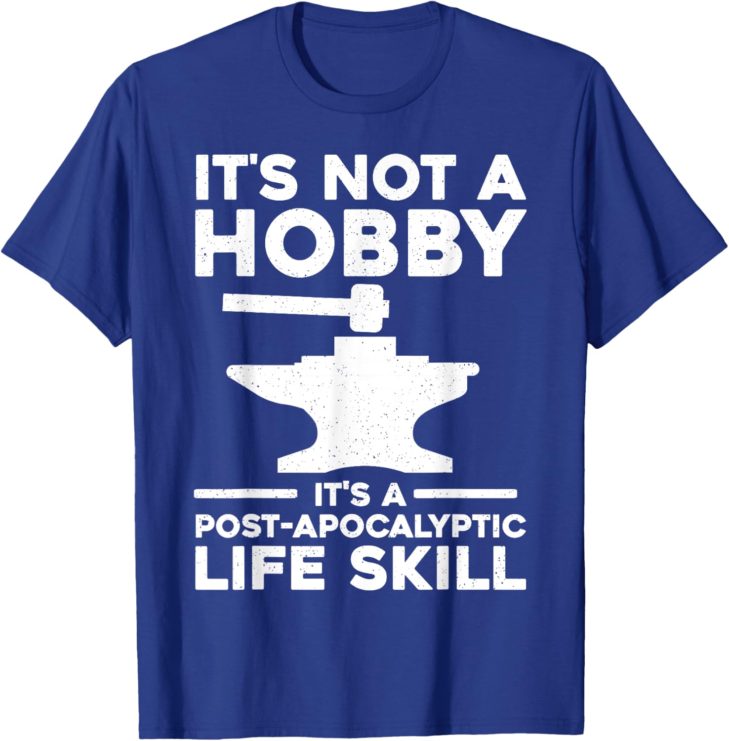 Funny Blacksmith Art Women Forging Blacksmithing T-Shirt - T-Shirt | Royal