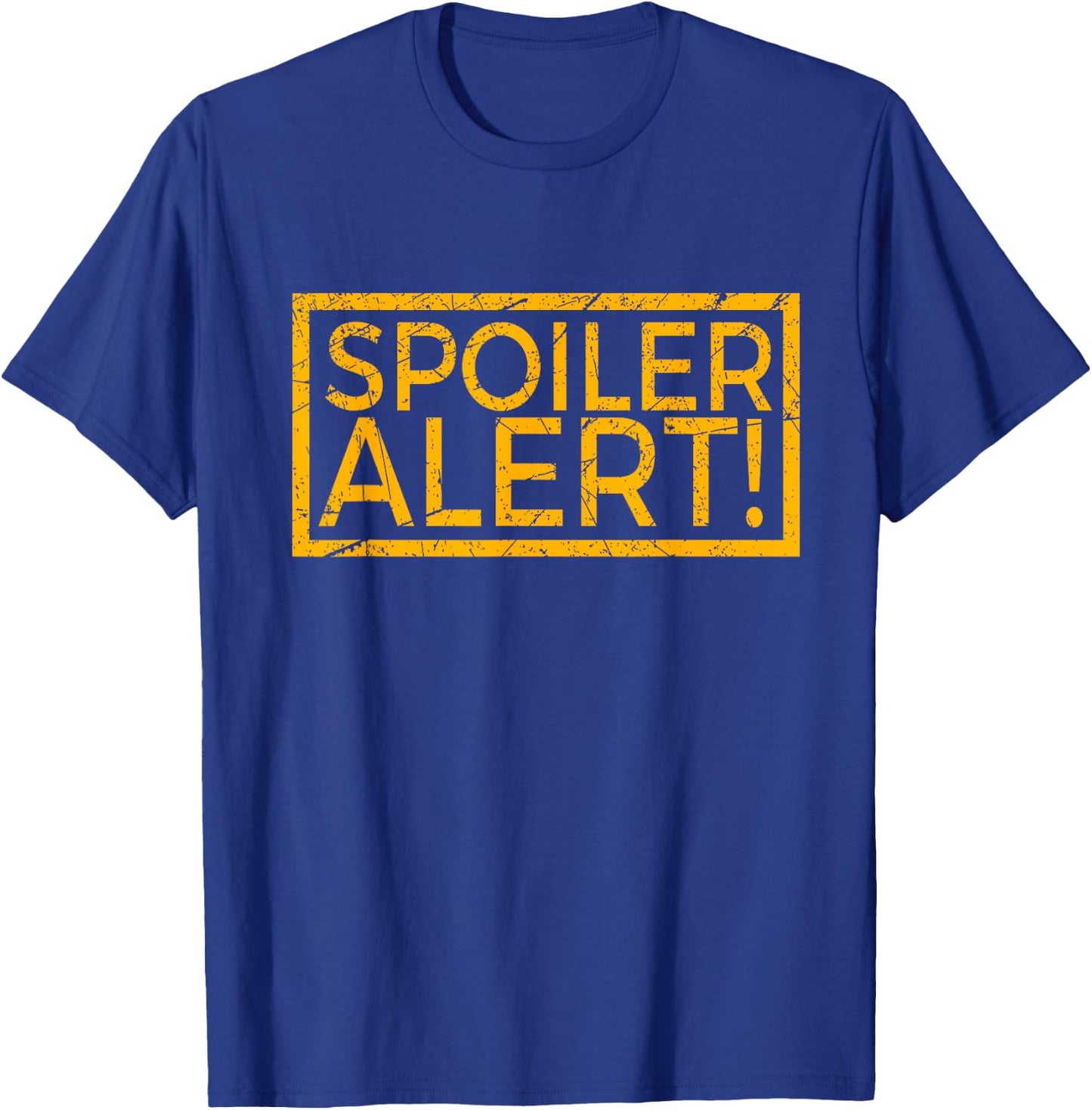 Movie TV Spoiler Alert Movie Fan Spoilers Books T-Shirt - T-Shirt | Royal