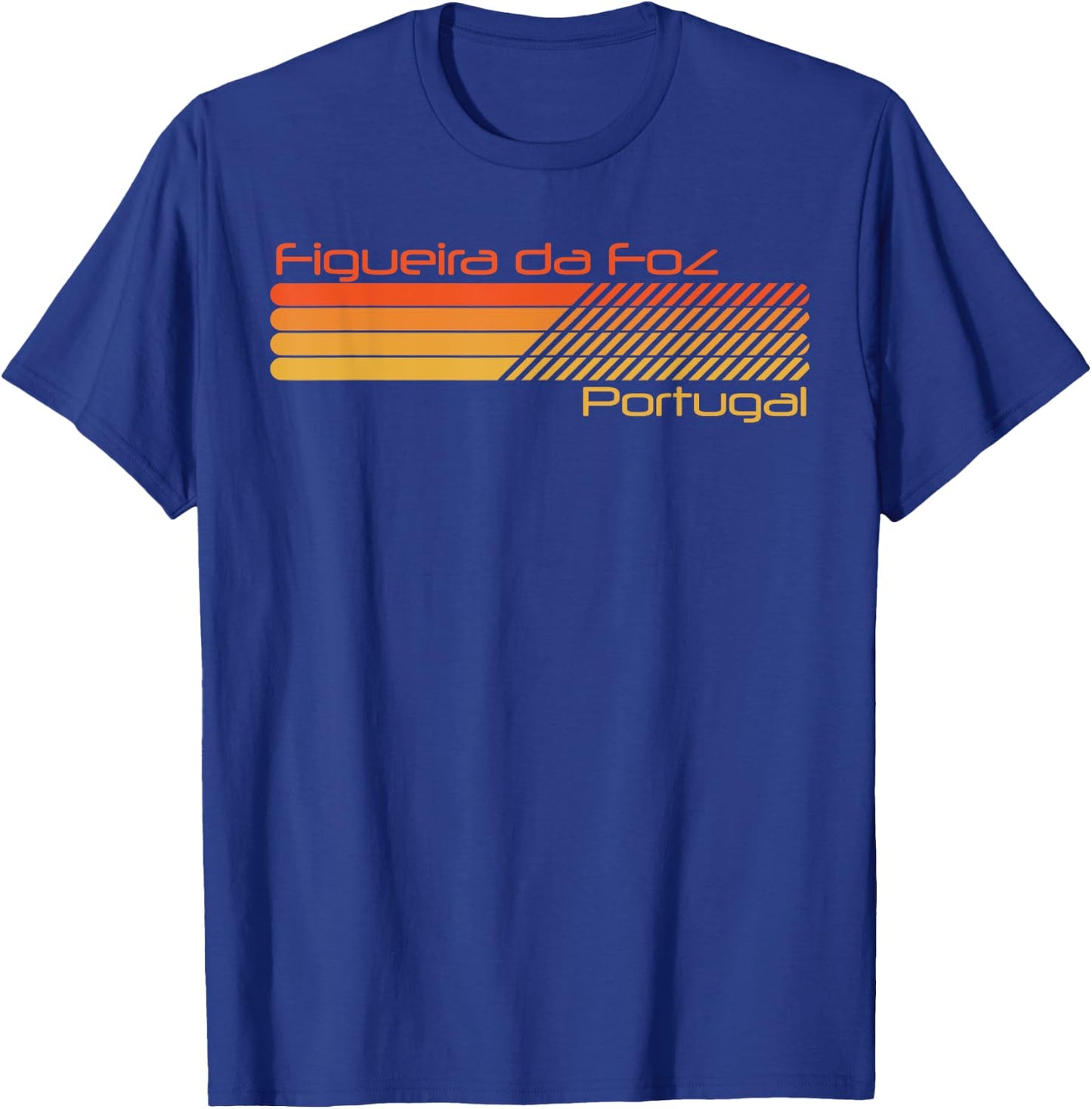 Retro Figueira da Foz Portugal T-Shirt - T-Shirt | Royal