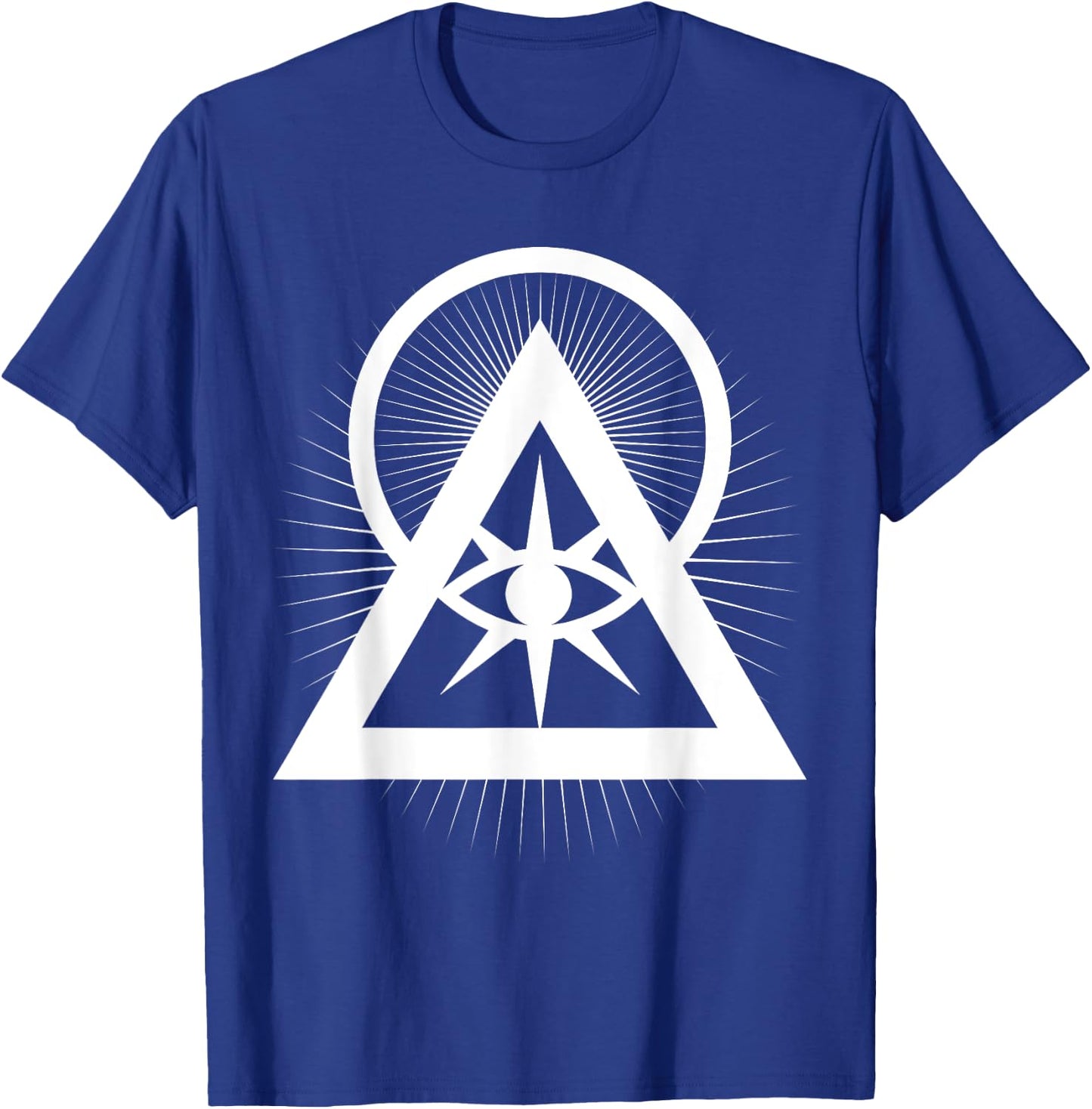 Illuminati All Seeing Eye Logo T-Shirt - T-Shirt | Royal