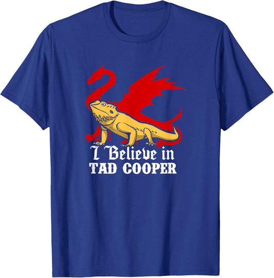 Tad Cooper - I Believe In Tad Cooper T-Shirt - T-Shirt | Royal