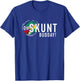 Skunt with Guyana Flag Funny Patriotic design T-Shirt - T-Shirt | Royal