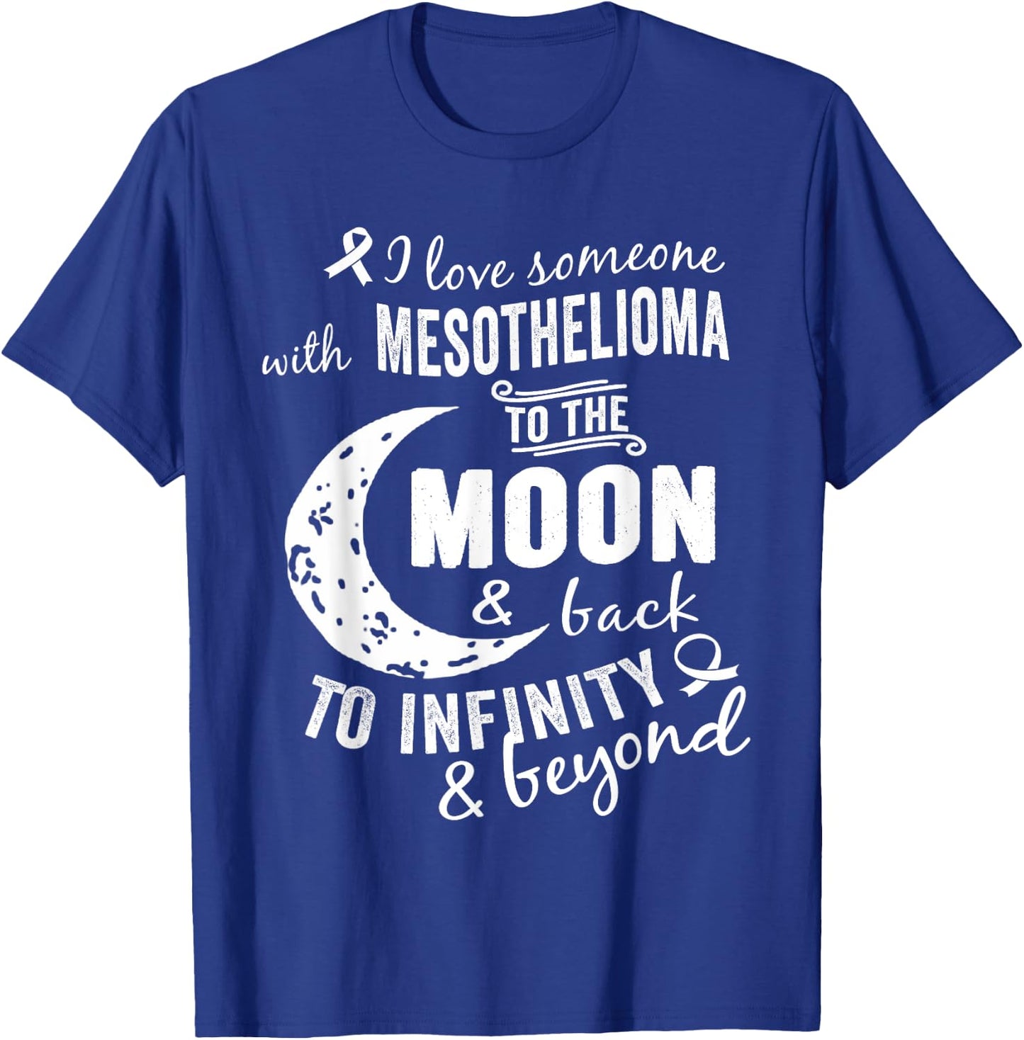 Mesothelioma Awareness Shirt /Men T-Shirt - T-Shirt | Royal
