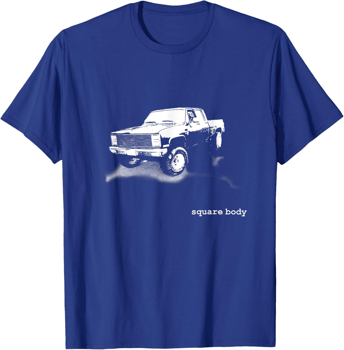 Vintage Square Body Pickup Truck 1973-87 Shirt T-Shirt - T-Shirt | Royal