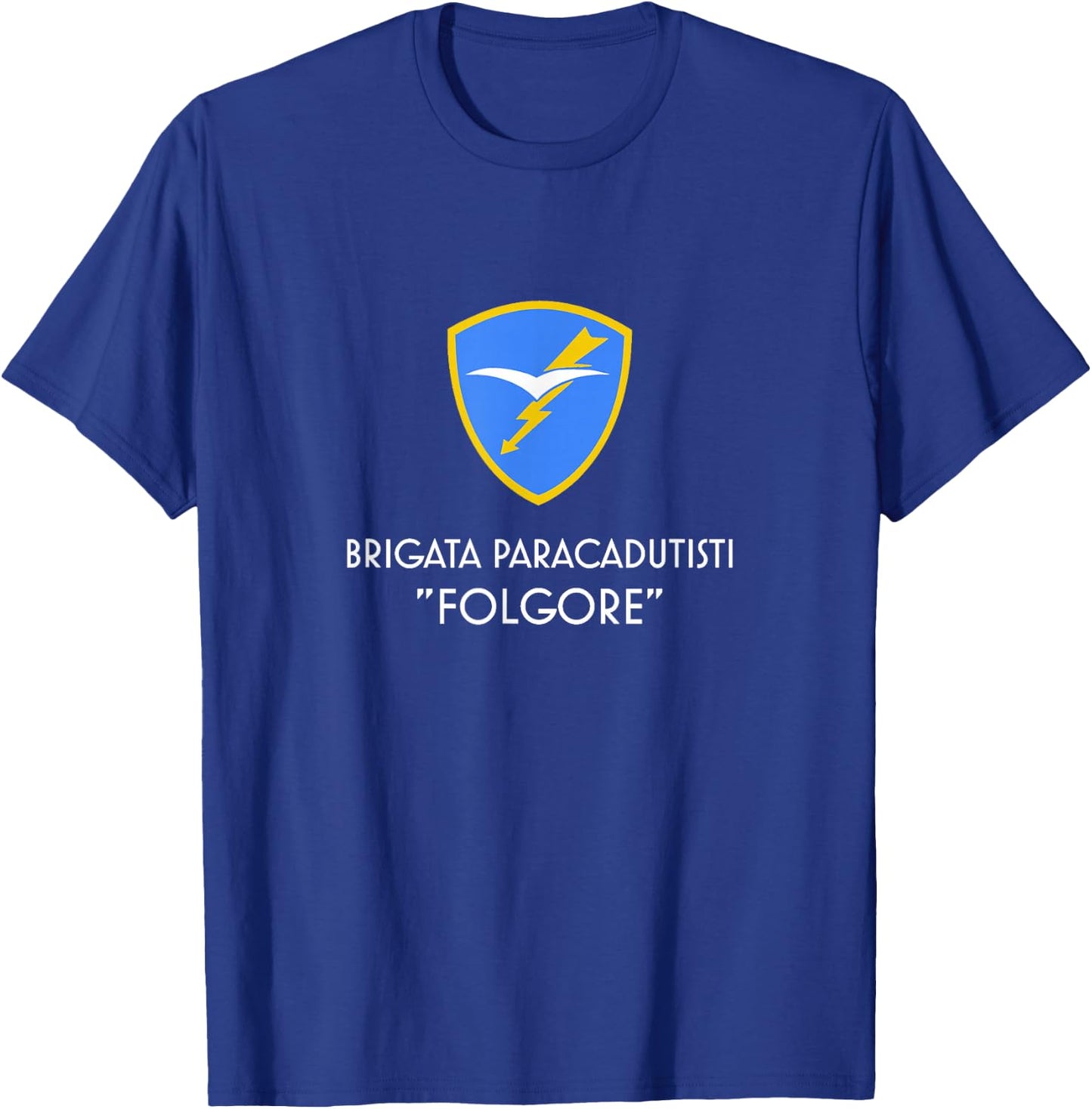 Italian paratroops Folgore airborne european color T-Shirt - T-Shirt | Royal