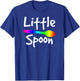 Rainbow Big Spoon Little Spoon Matching Gay Couple T-Shirt - T-Shirt | Royal