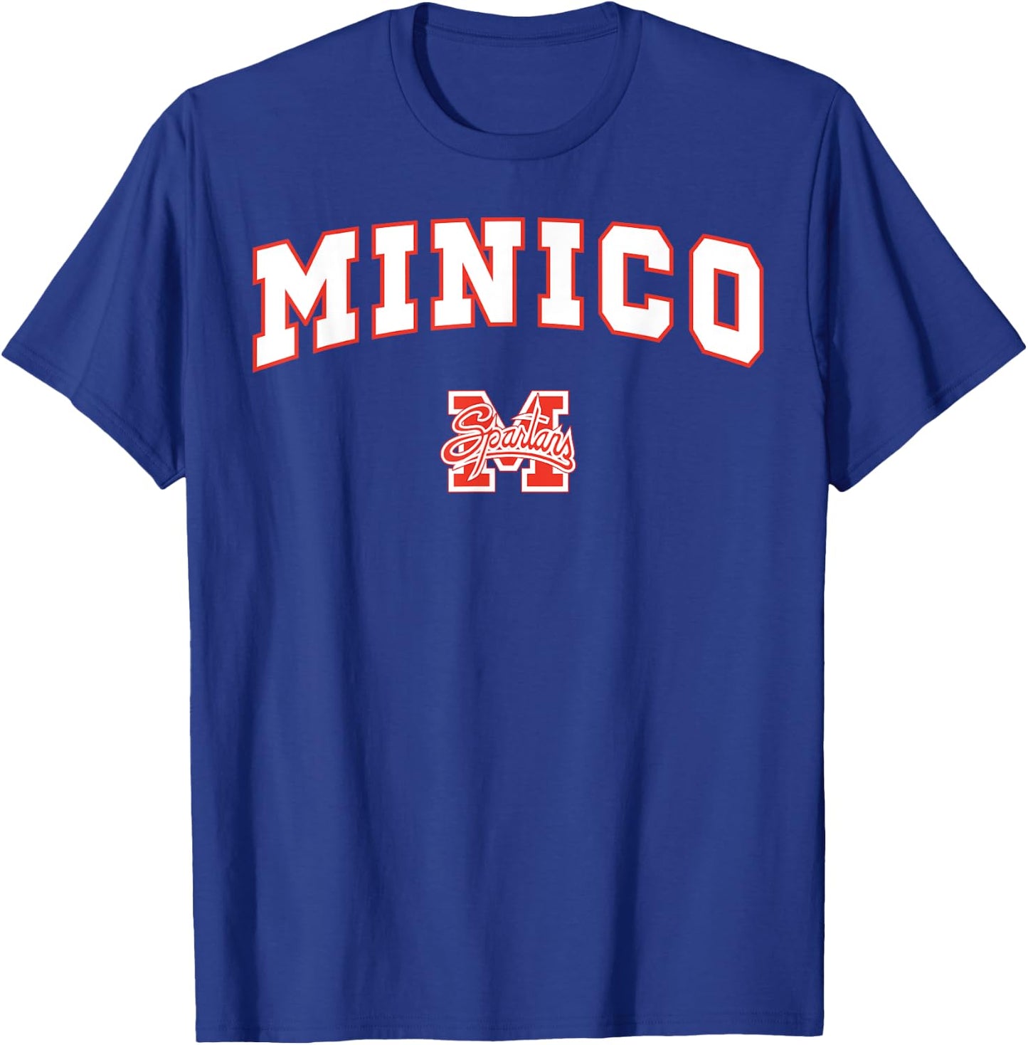Minico High School Spartans C2 T-Shirt - T-Shirt | Royal