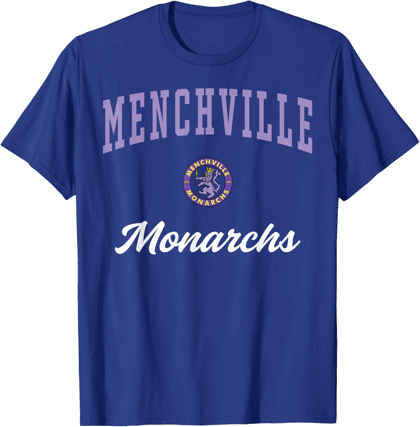 Menchville High School Monarchs C3 T-Shirt - T-Shirt | Royal