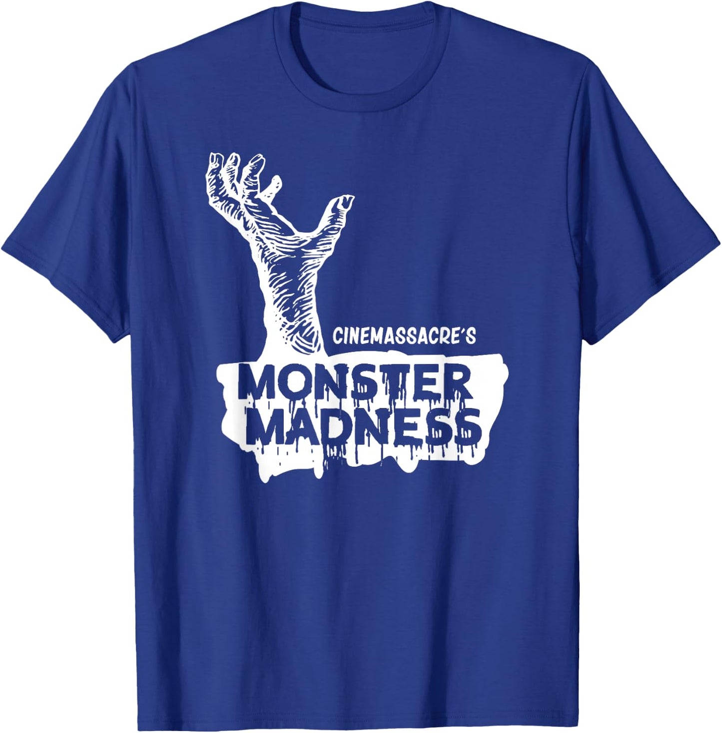 Cinemassacre Monster Madness Zombie Hand T-Shirt - T-Shirt | Royal