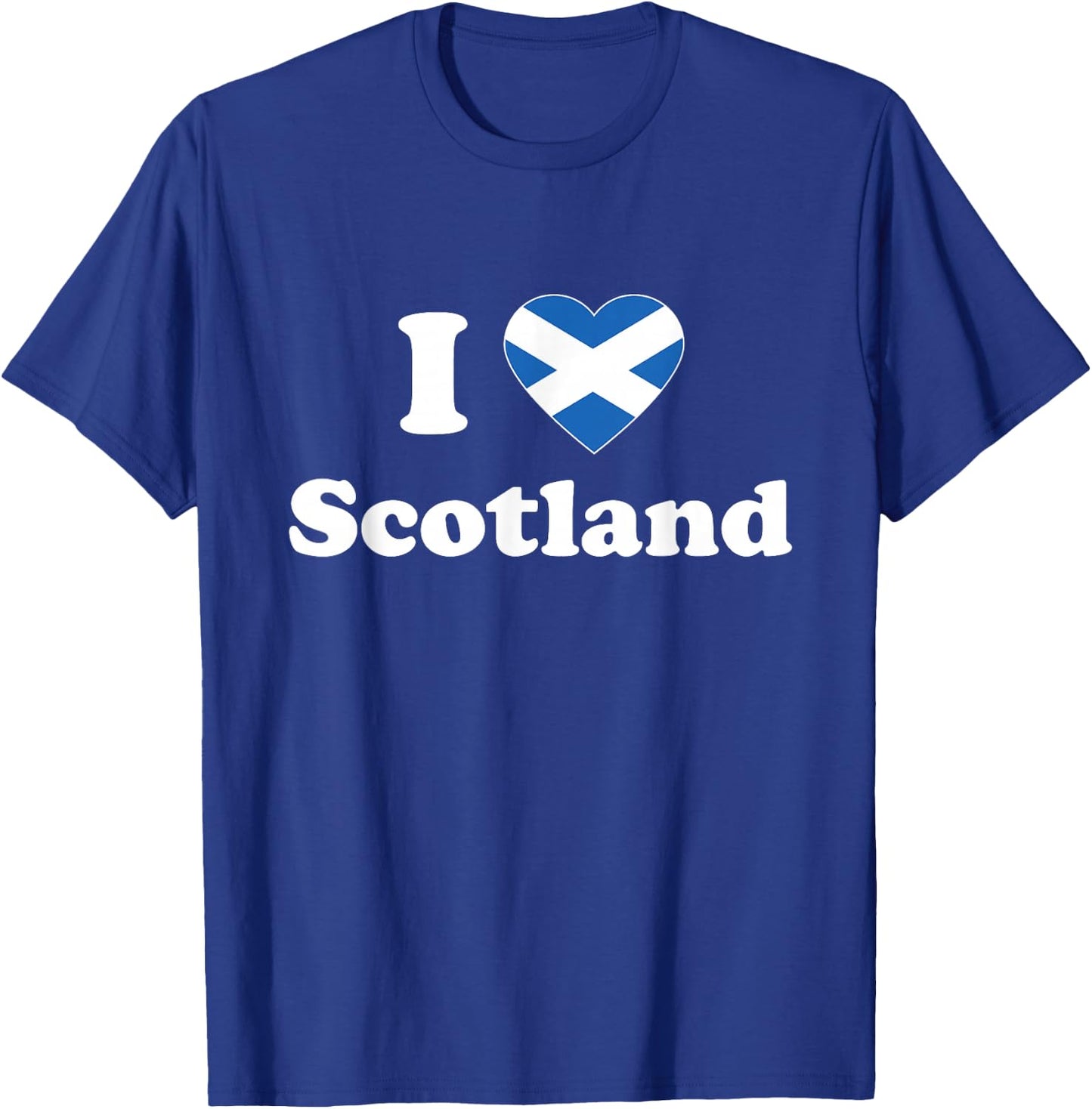 I Love Scotland I Heart Scotland Scottish T-Shirt - T-Shirt | Royal